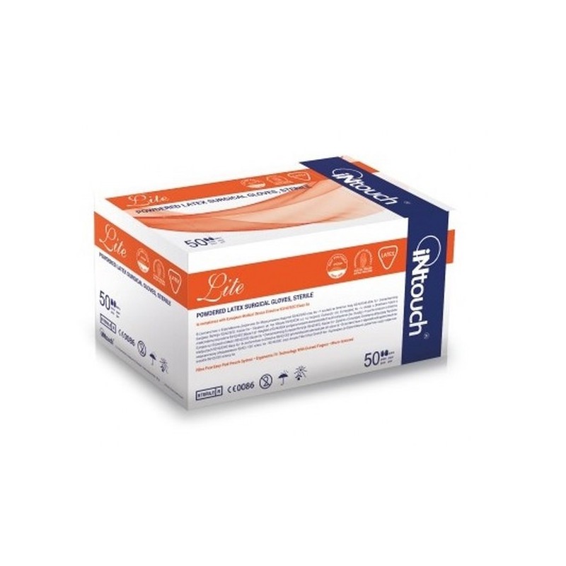 Guanto lattice sterile