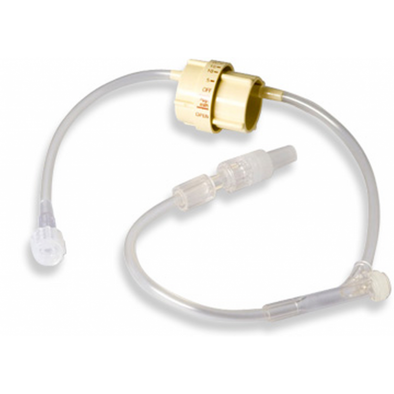 Deflussore sterile con roller